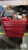Talco 6 Drawer Tool Chest with Tools as Shown - Please Note this Lot is Located at V & L Metals