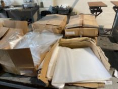 Large Quantity of Various Size Clear Plastic Bags in Boxes - Please See Pictures for Some Sizes. -