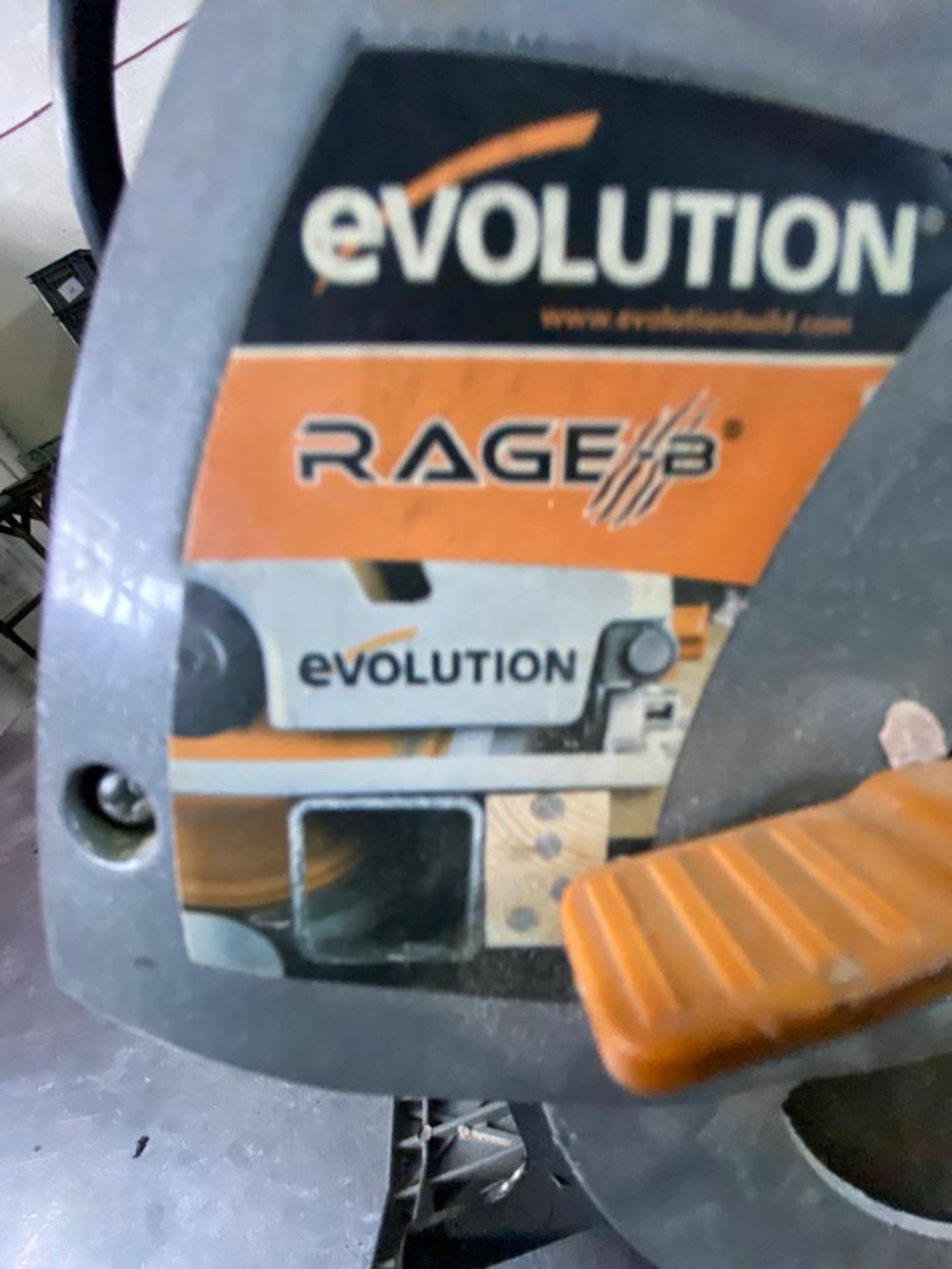 Evolution Rage Mitre Saw - - Please Note this Lot is Located at V & L Metals Stafford Park Telford - - Image 4 of 7