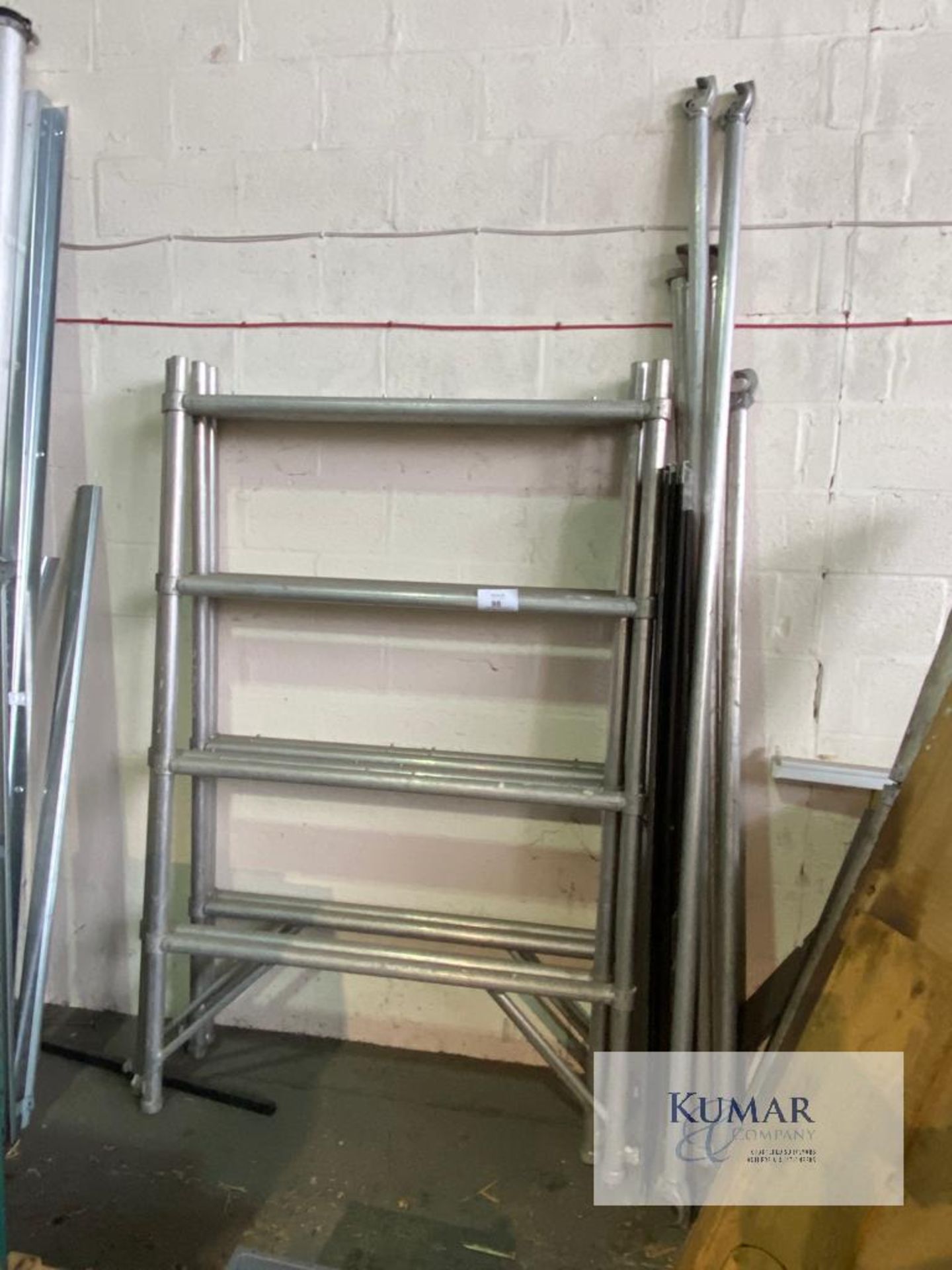 Quantity of Scaffold Frames & Poles As Shown - Please Note this Lot is Located at V & L Metals - Image 2 of 5