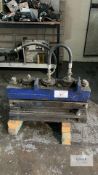 Make Un known Hydraulic Straight Shear with Clamps/Plates etc- Removed from Shearing Line - Please