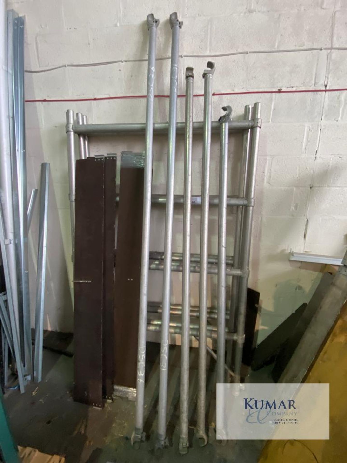 Quantity of Scaffold Frames & Poles As Shown - Please Note this Lot is Located at V & L Metals - Image 4 of 5