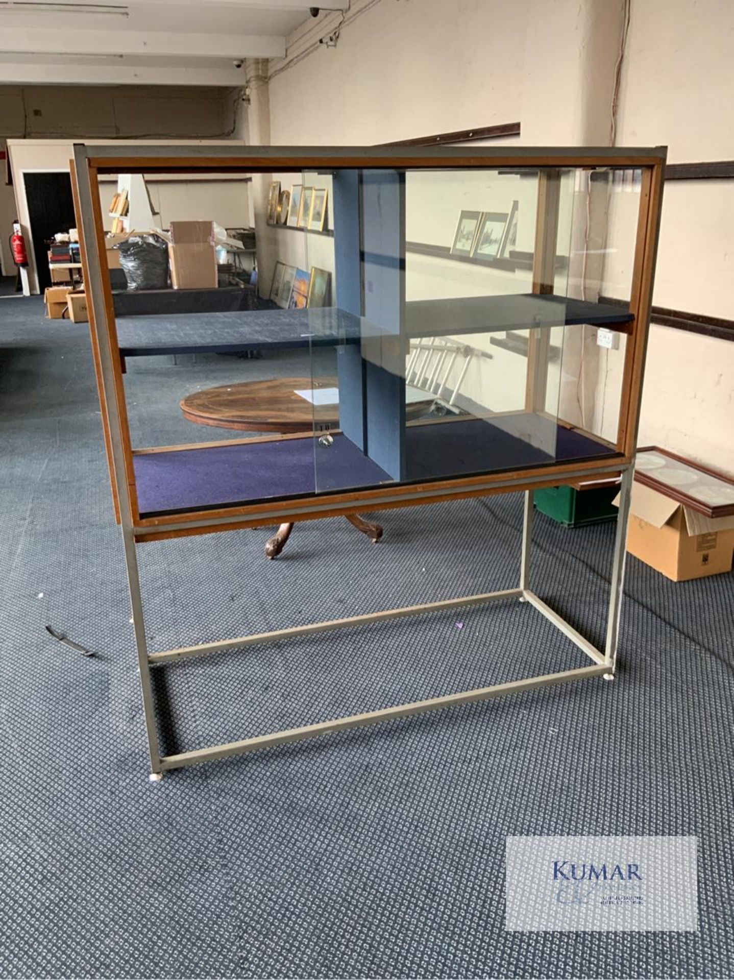 Glass Fronted Display Cabinet Located Main Sale Room 1st Floor