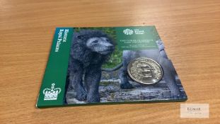 The Royal Mint Coin- The Tower of London Coin Collection The Royal Menagerie 2020 UK £5 Brilliant