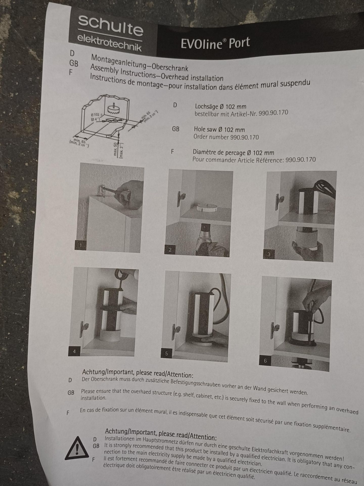 5: Schulte Evoline Port Pop Up Sockets - Image 4 of 7