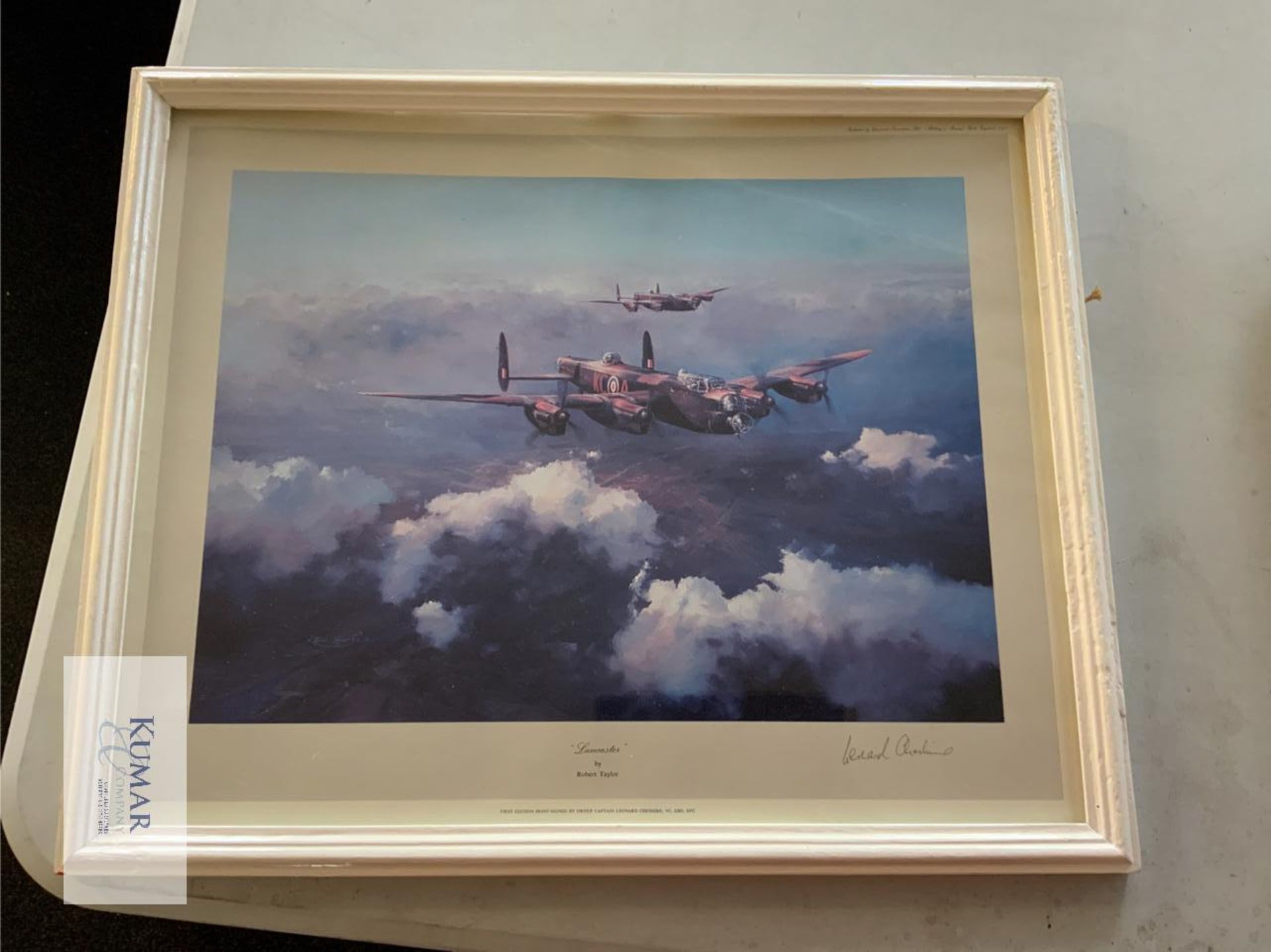 4: Various Pictures, Paintings, Drawings Etc - Including Lancaster by Robert Taylor, First Edition