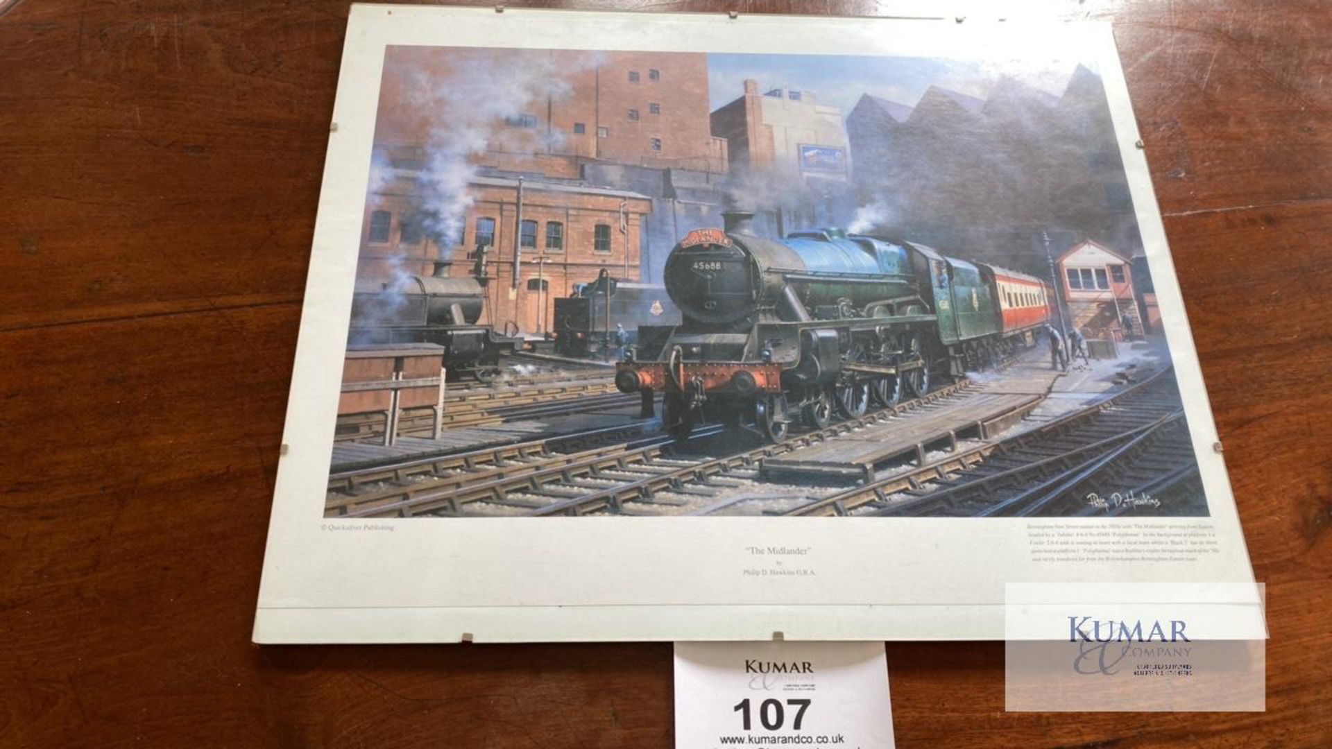 Train pictures in frames - Image 6 of 18