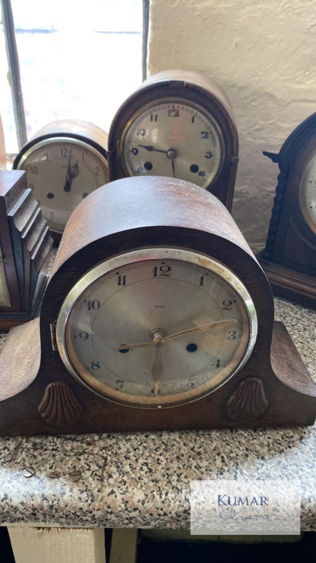Quantity of Wooden Clocks and Boxes - Bild 3 aus 15