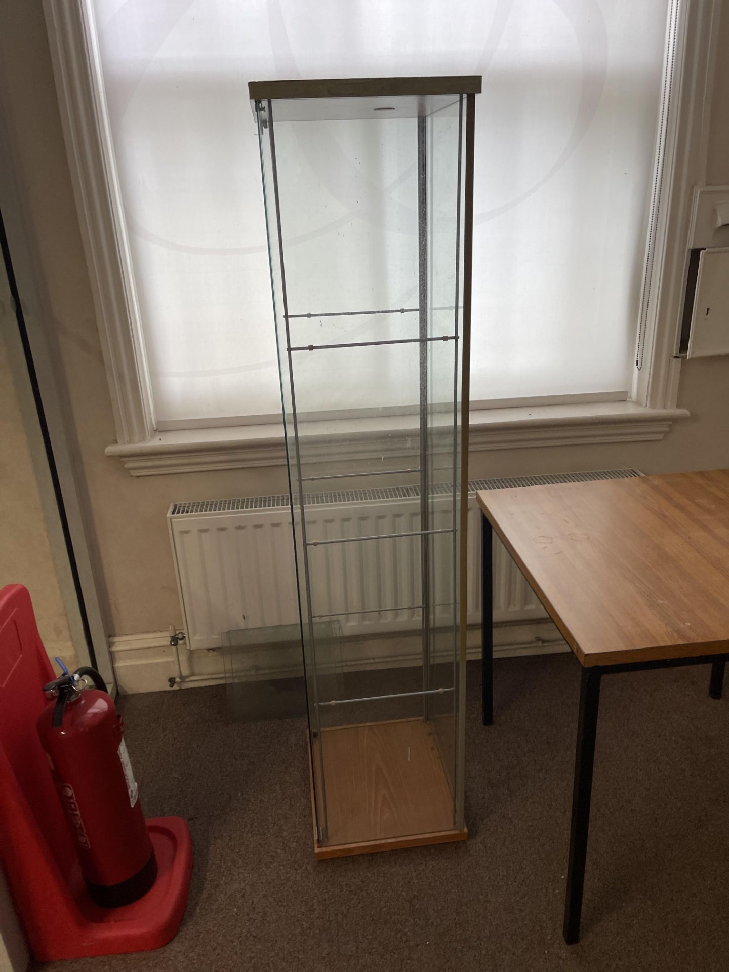 Glass Display Cabinet - Located in Reception Area - Image 2 of 2