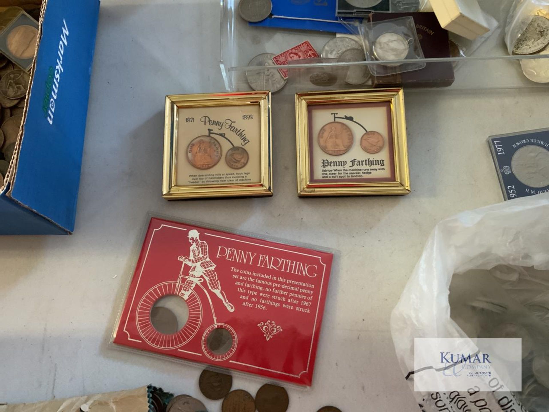 Large Collection of Vintage & Commemorative Coins & Memorabilia as shown - Includes Penny - Image 4 of 11