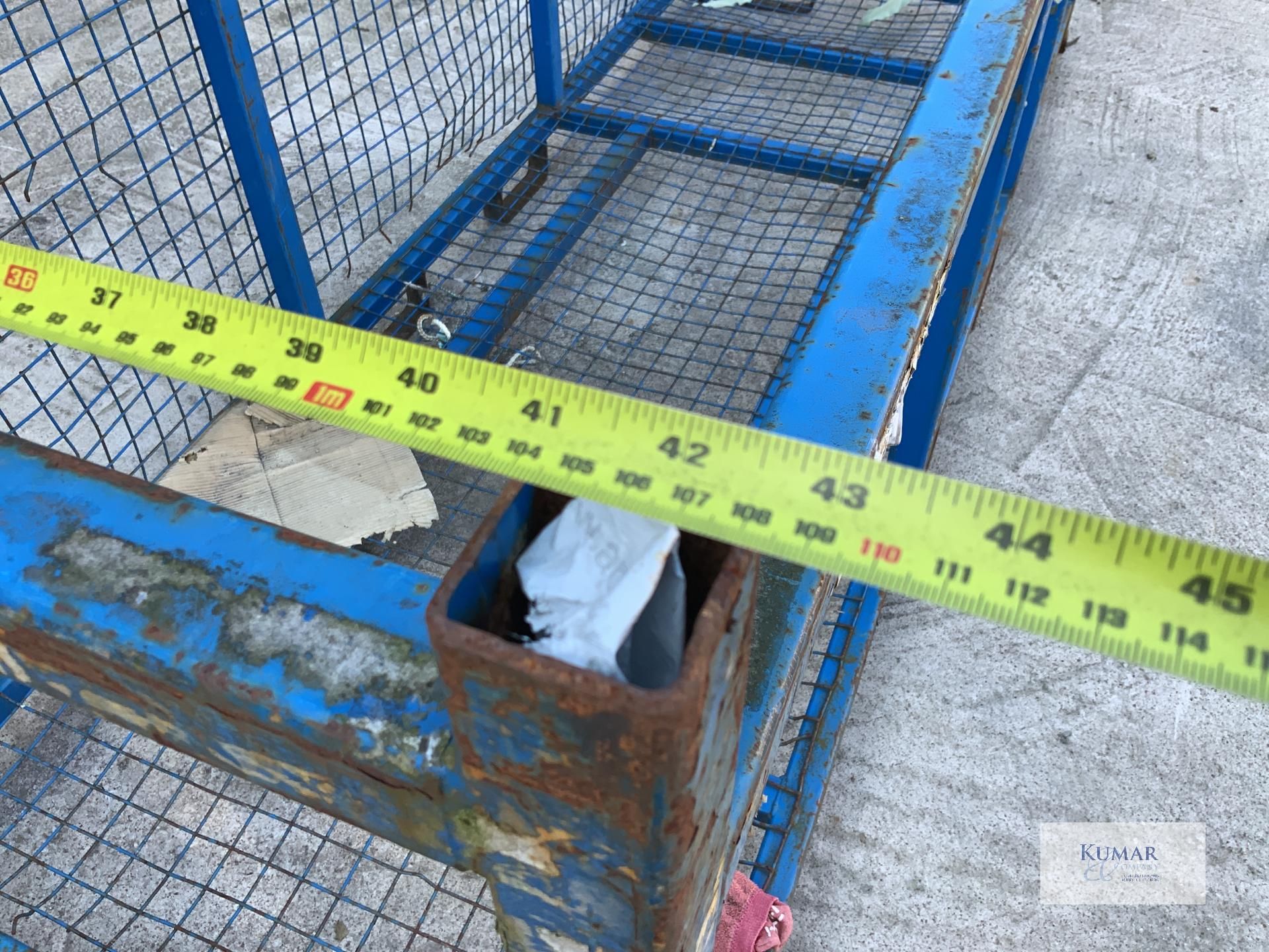 Metal Stillage Suitable for Fork Truck Use - L - 3m x w - 1.1m - Image 7 of 8
