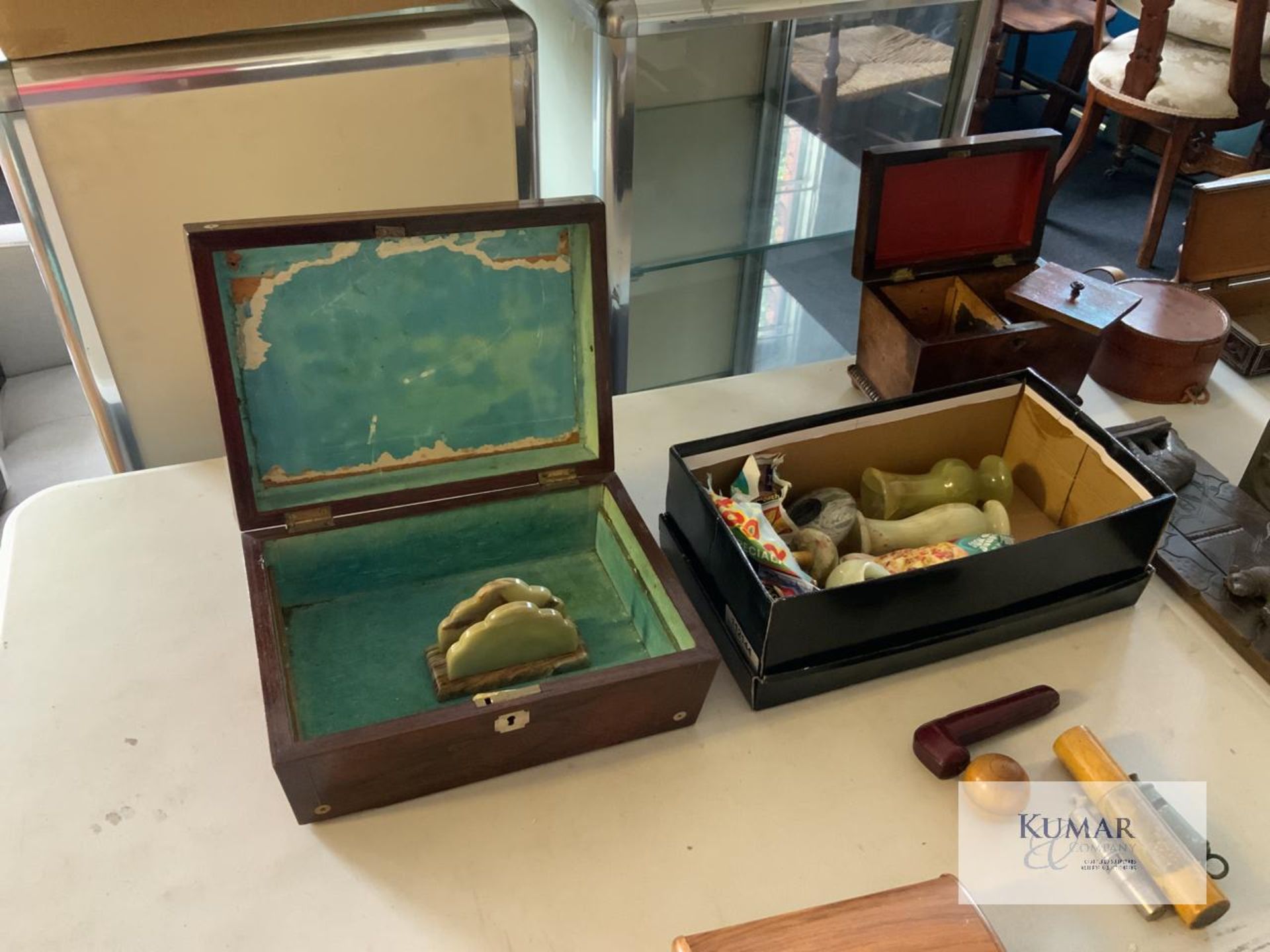 Mixed Lot of Jewellery Boxes and Accessories as shown - Bild 7 aus 13
