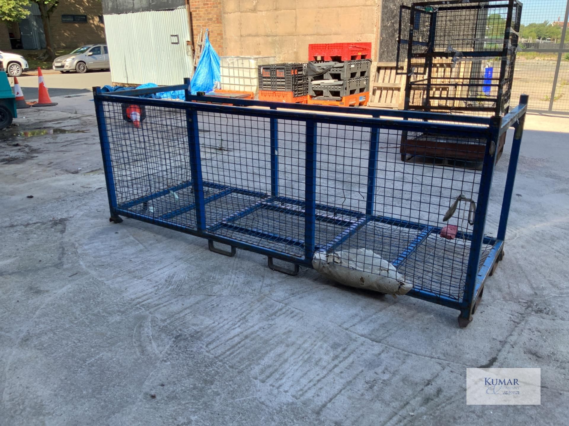Metal Stillage Suitable for Fork Truck Use - L - 3m x w - 1.1m - Image 5 of 8