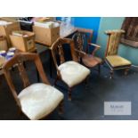 4: Various Upholstered Chairs