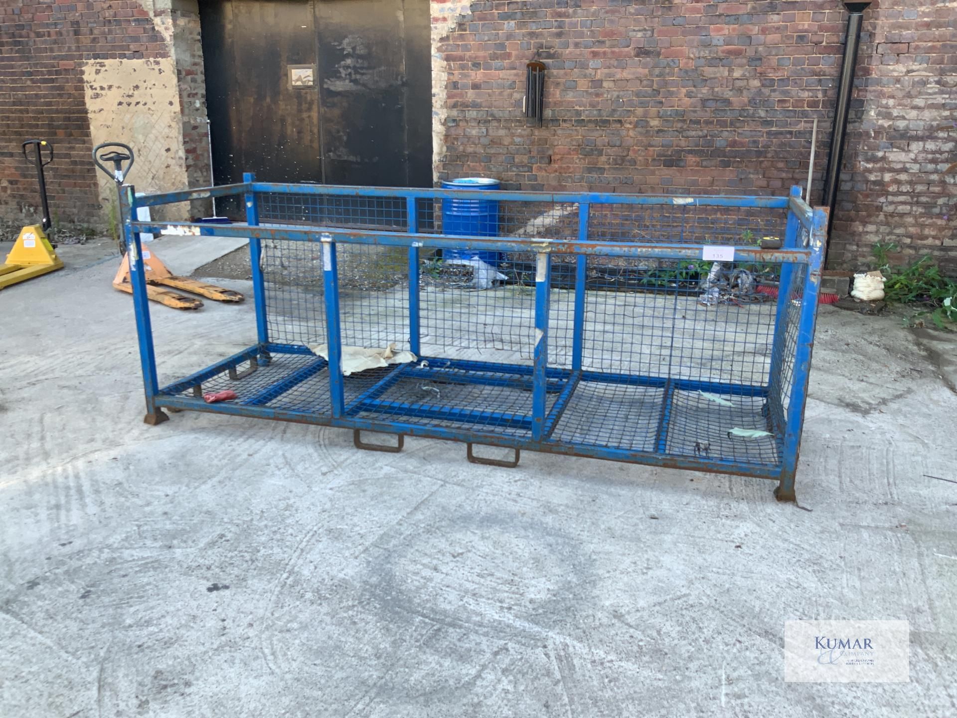 Metal Stillage Suitable for Fork Truck Use - L - 3m x w - 1.1m - Image 2 of 8
