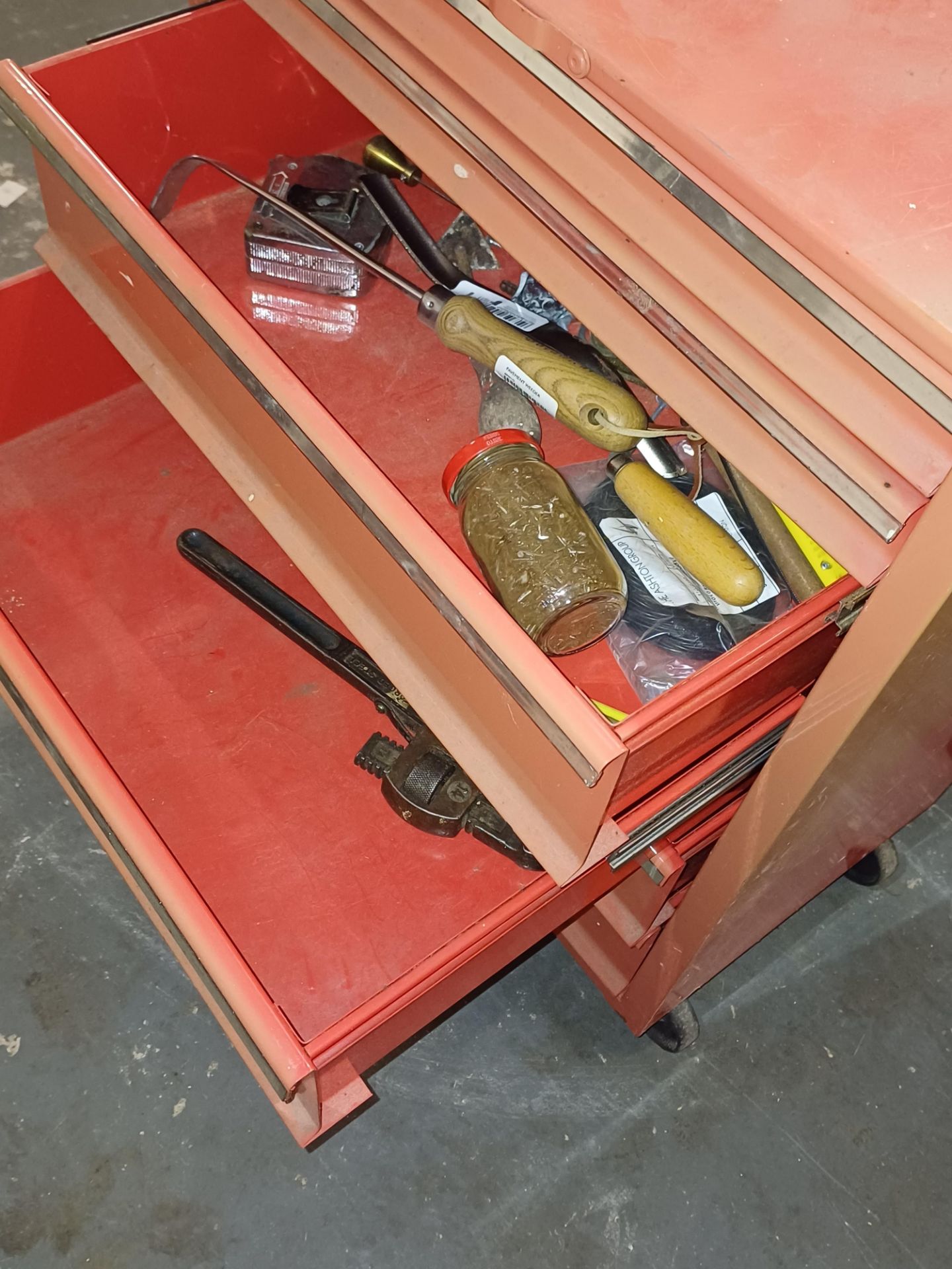 Tool Box Type Trolley with Contents to include Various Tools as shown - Image 3 of 3