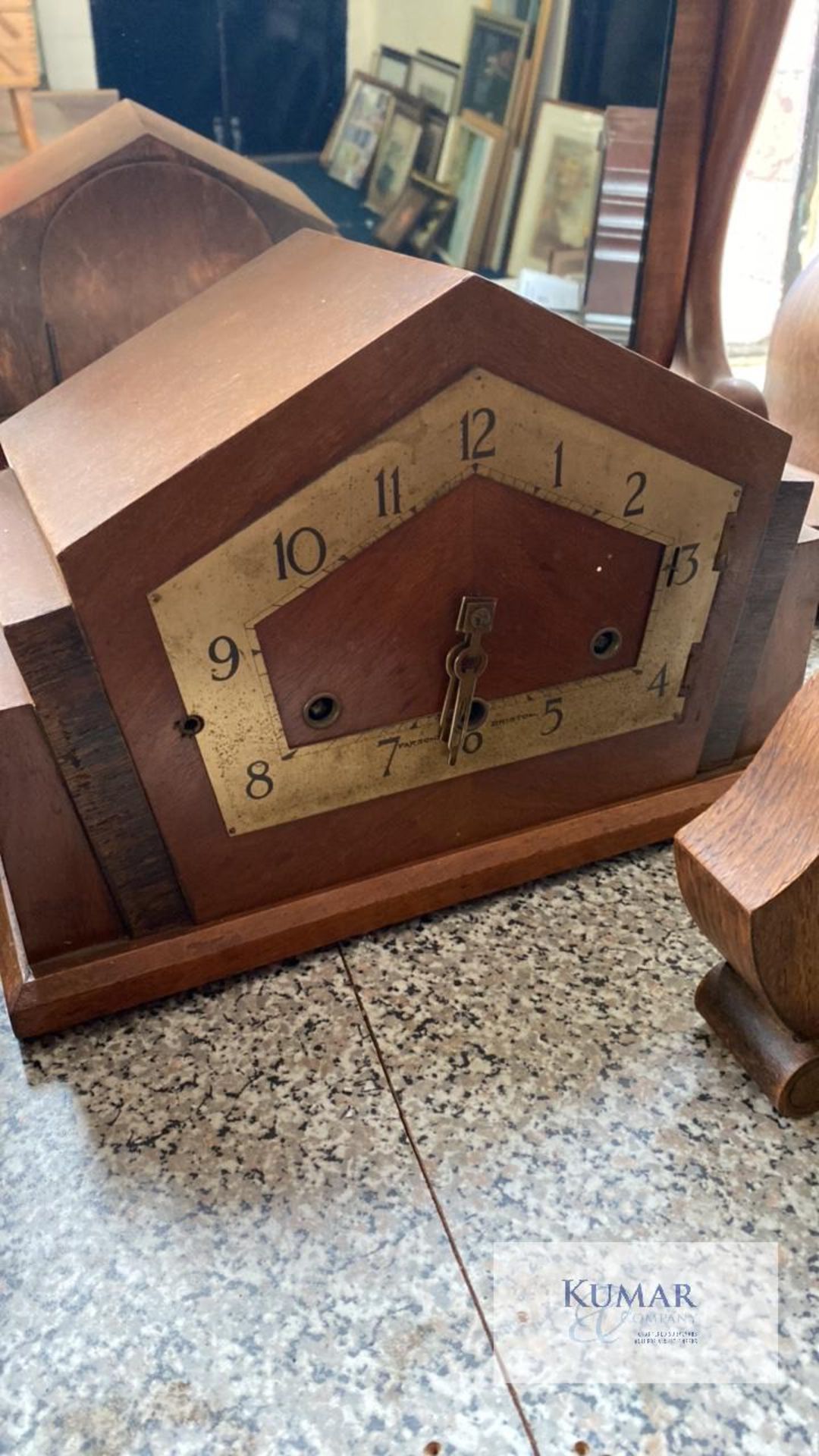 Quantity of Wooden Clocks and Boxes - Bild 9 aus 15