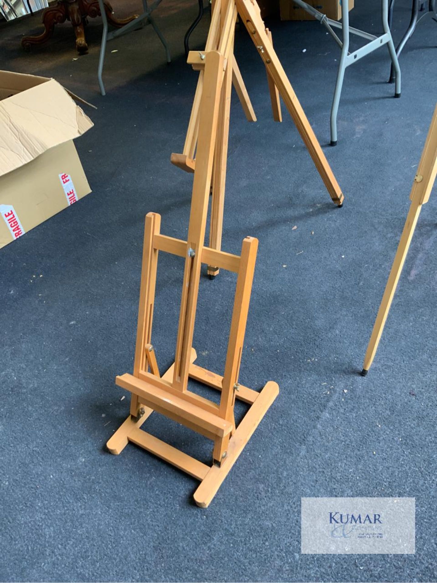 3: Various Wooden Easels as shown - Image 2 of 7