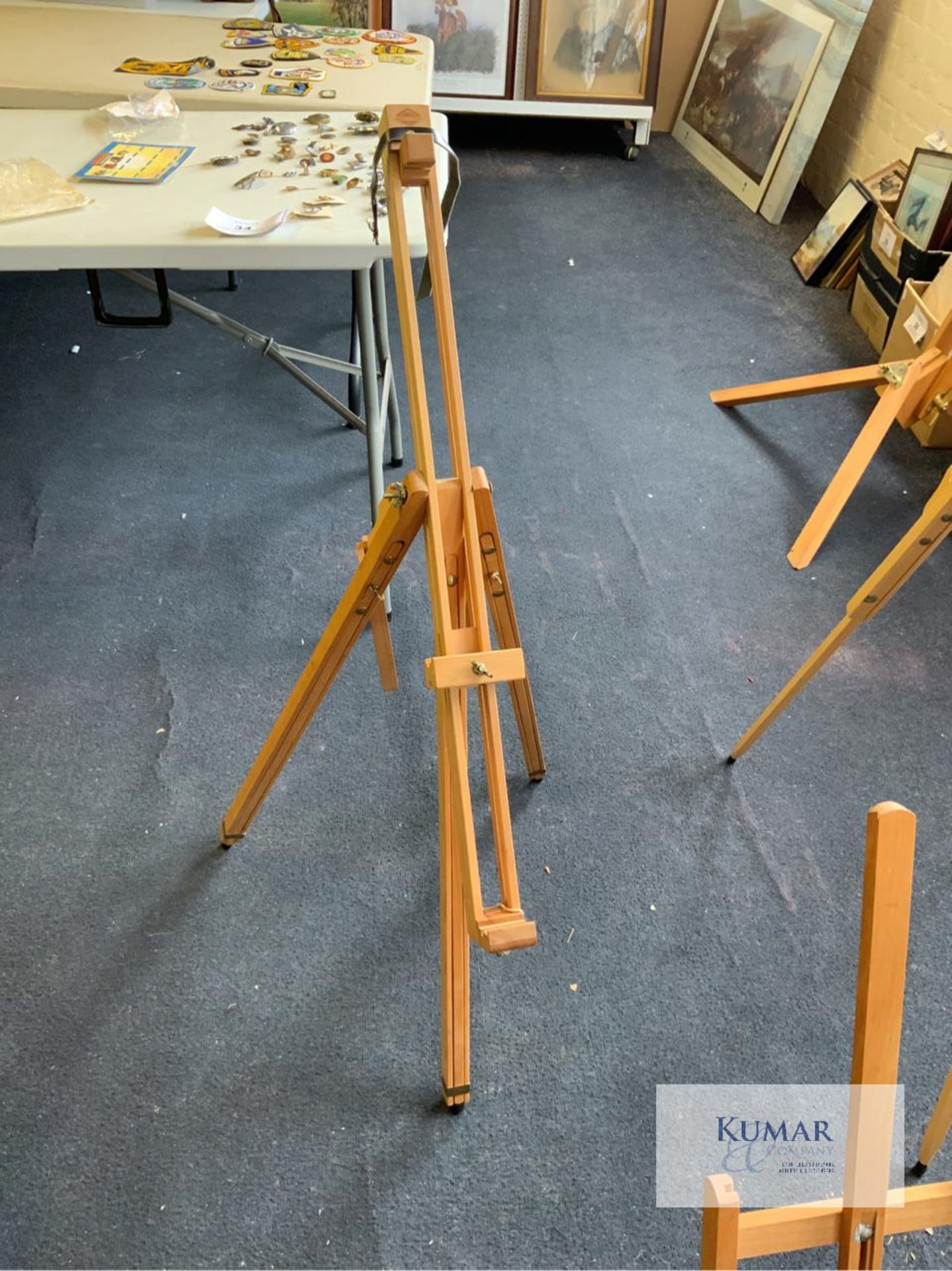 3: Various Wooden Easels as shown - Image 4 of 7