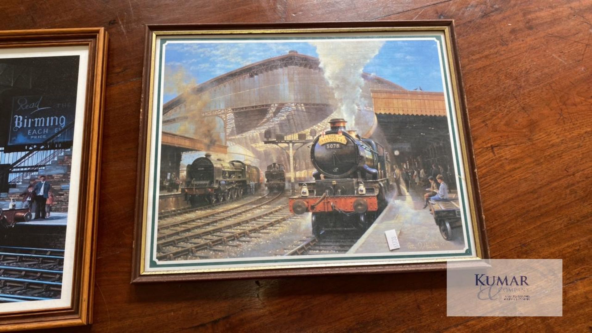 Train pictures in frames - Image 4 of 18