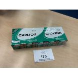 1: Outer 10 x 20 Carlton Green Filter Superking Unopened Cigarettes