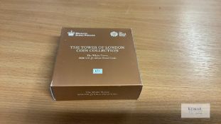 The Royal Mint Collection- The Tower of London Coin Collection. The White Tower 2020 UK £5 Silver