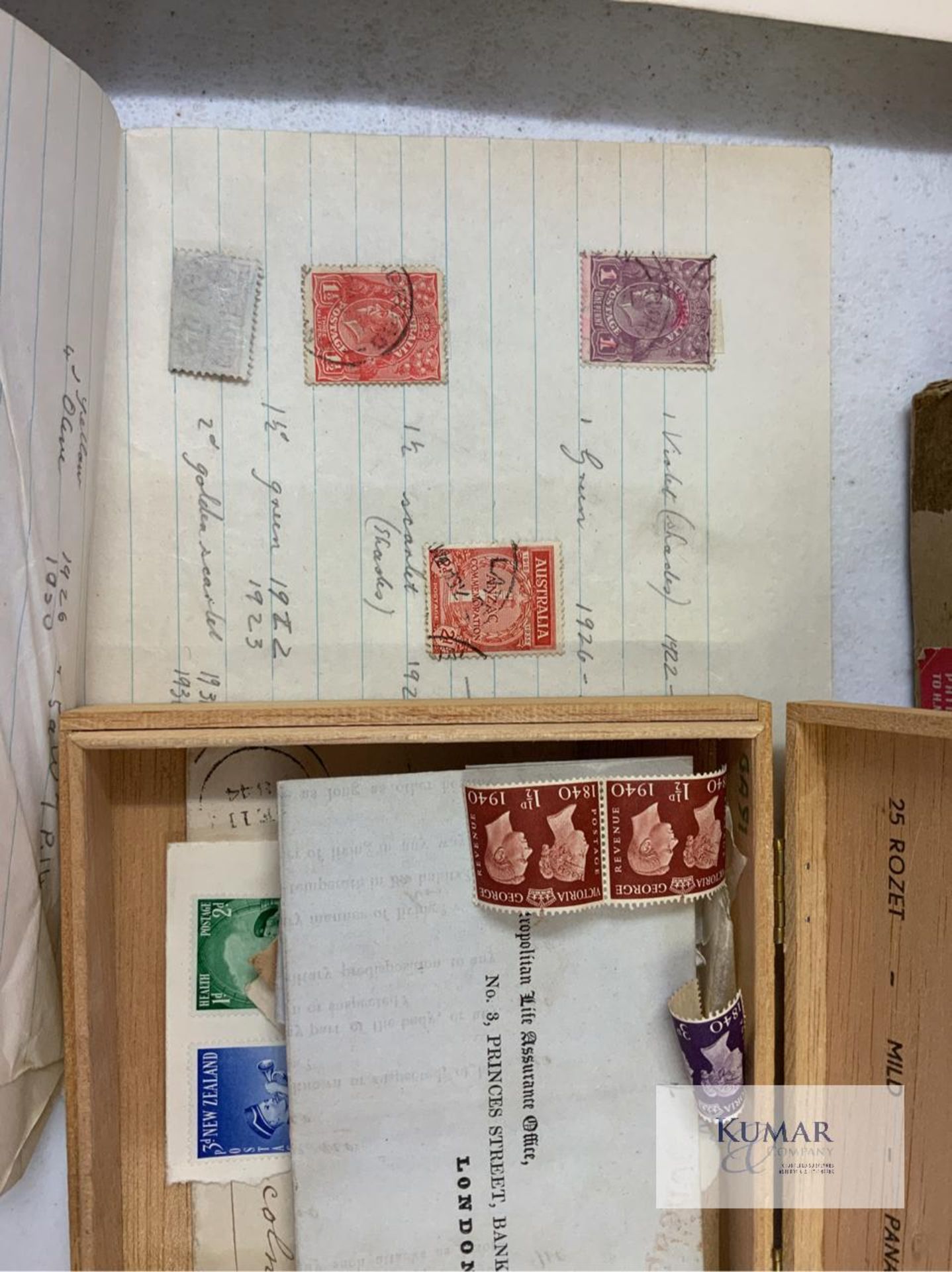 Large Quantity of Collectible Stamps from Different Countries as shown in pictures - Bild 5 aus 31