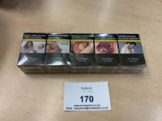 1: Outer 10 x 20 JPS New Crush King Size Unopened Cigarettes