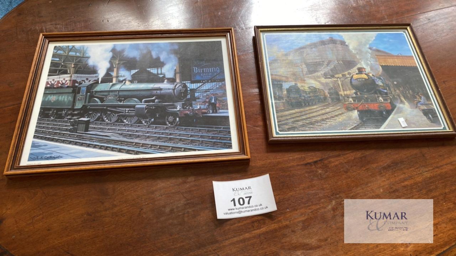 Train pictures in frames - Image 3 of 18