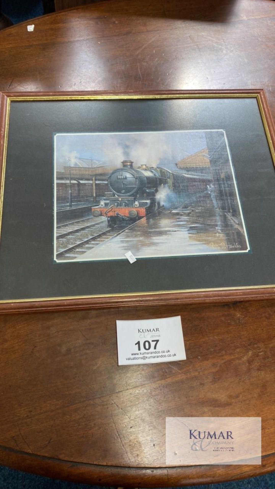 Train pictures in frames - Image 2 of 18