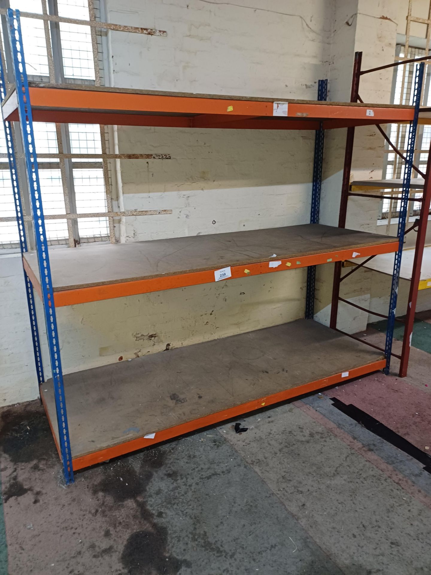 2 Bays 2 Tier Pallet Racking - Bild 2 aus 5