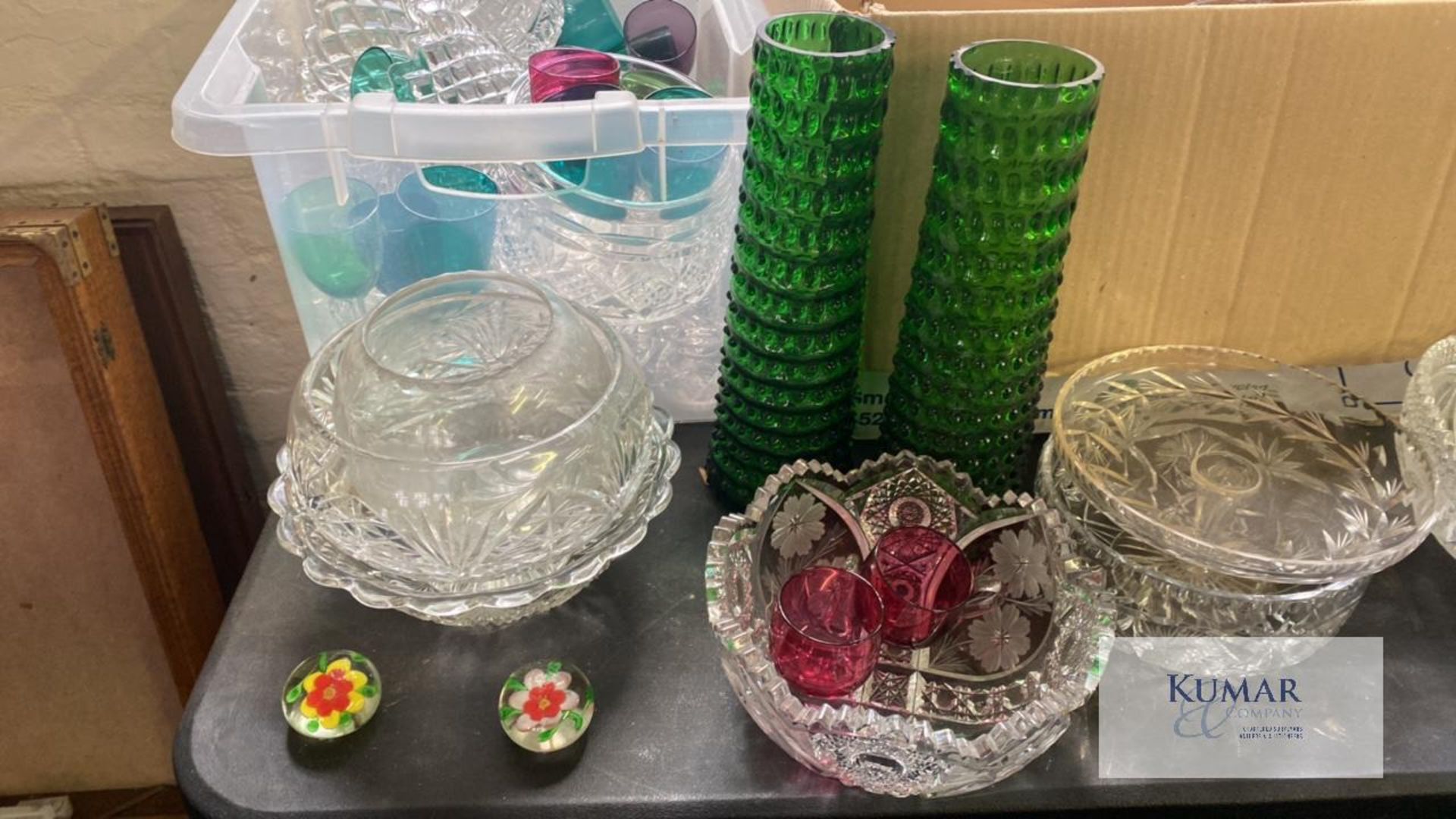 Quantity of Glassware as shown in pictures - Bild 9 aus 12