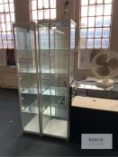 Single Glass Fronted Display Cabinet Located Main Sale Room 1st Floor Behind Lot 144