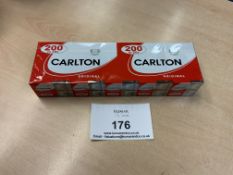 1: Outer 10 x 20 Carlton Original King Size Unopened Cigarettes