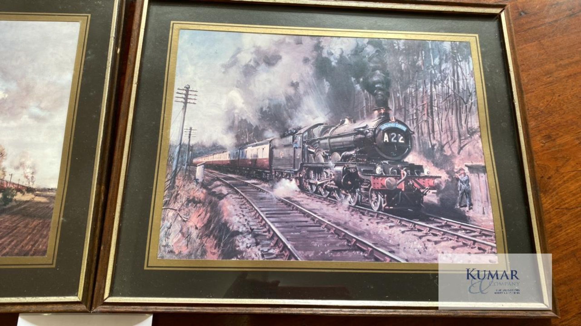Train pictures in frames - Image 8 of 18