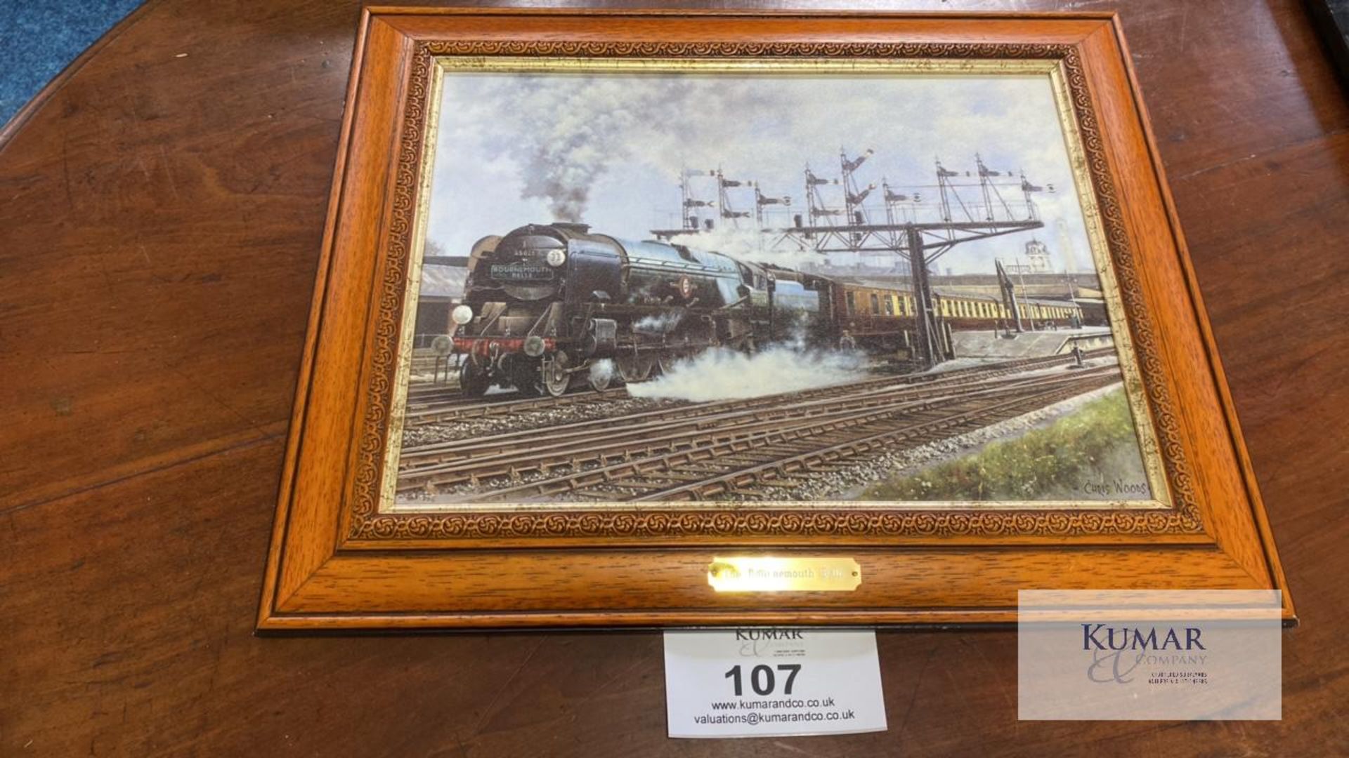 Train pictures in frames - Image 18 of 18