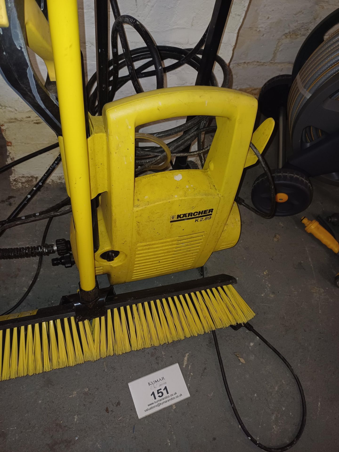 Karcher Pressure Washer K2.89 With Brush - Image 3 of 3