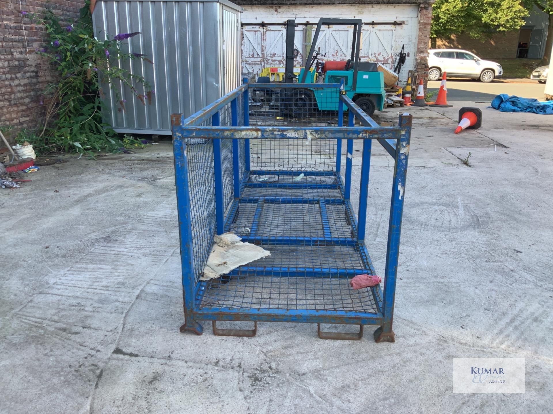 Metal Stillage Suitable for Fork Truck Use - L - 3m x w - 1.1m - Image 4 of 8