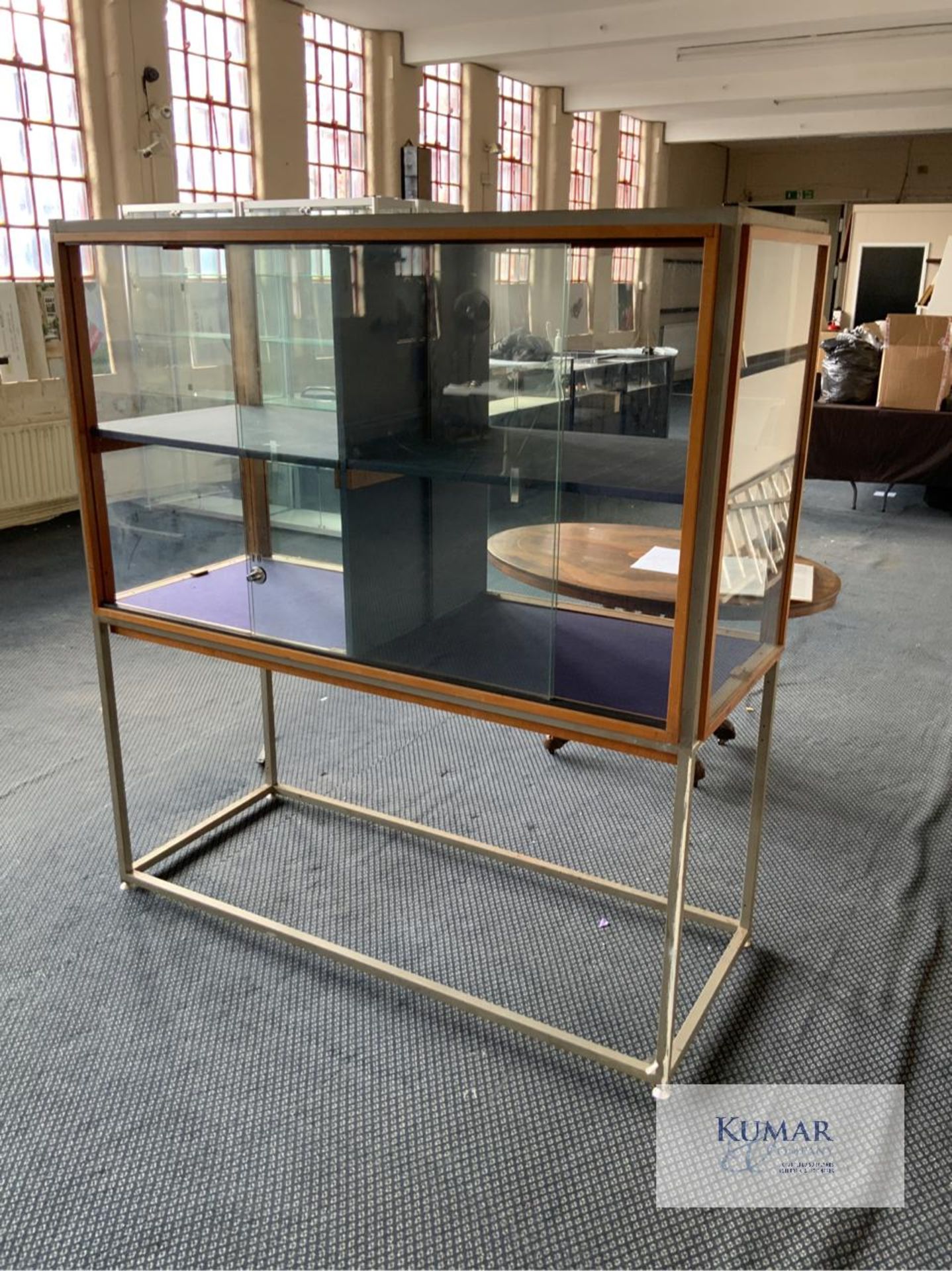 Glass Fronted Display Cabinet Located Main Sale Room 1st Floor - Image 2 of 4