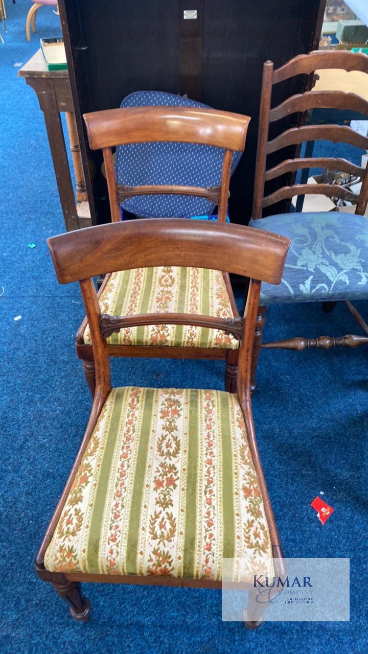 5 Assorted Dining Chairs - Image 3 of 4