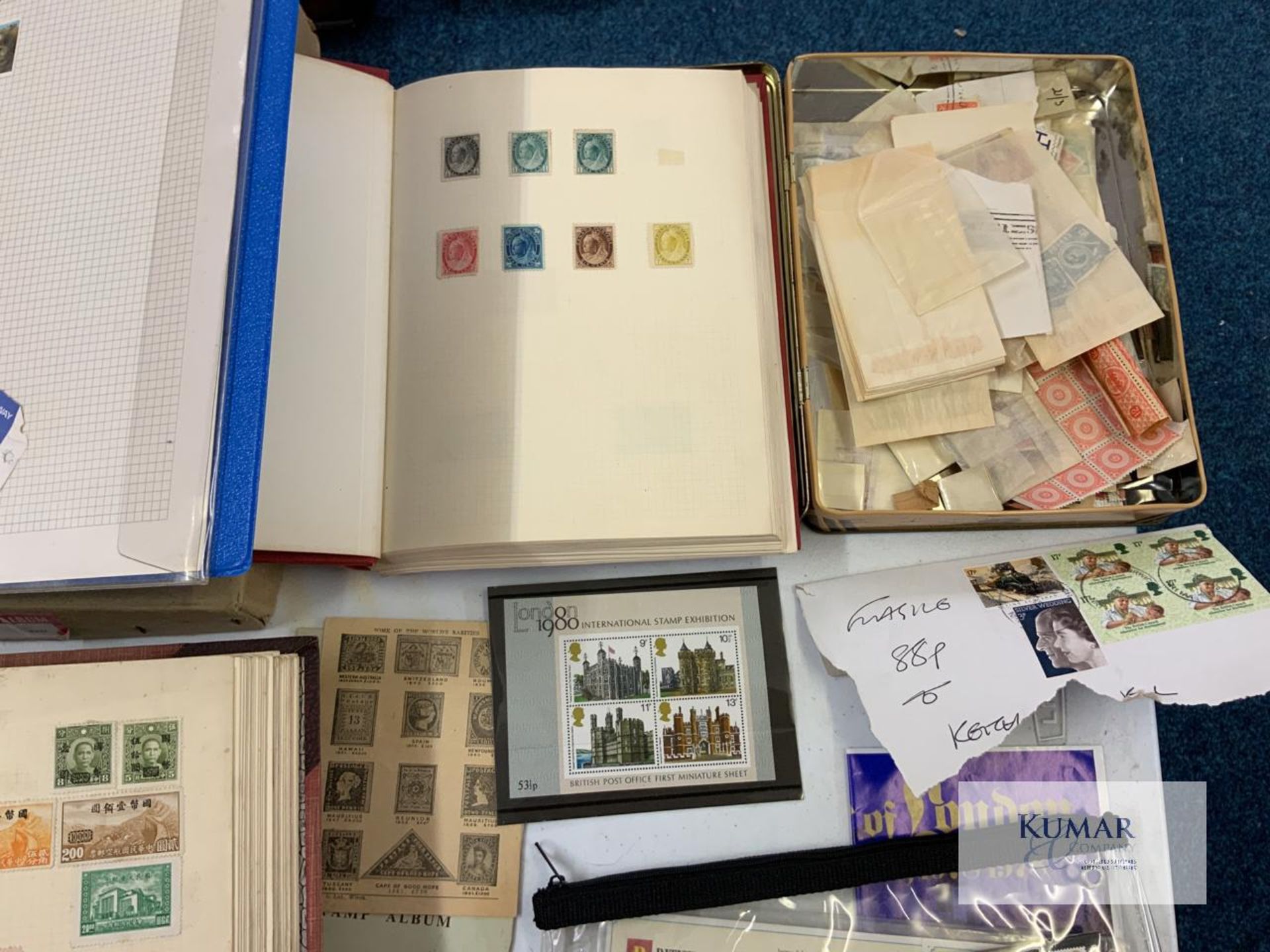 Large Quantity of Collectible Stamps from Different Countries as shown in pictures - Bild 31 aus 31