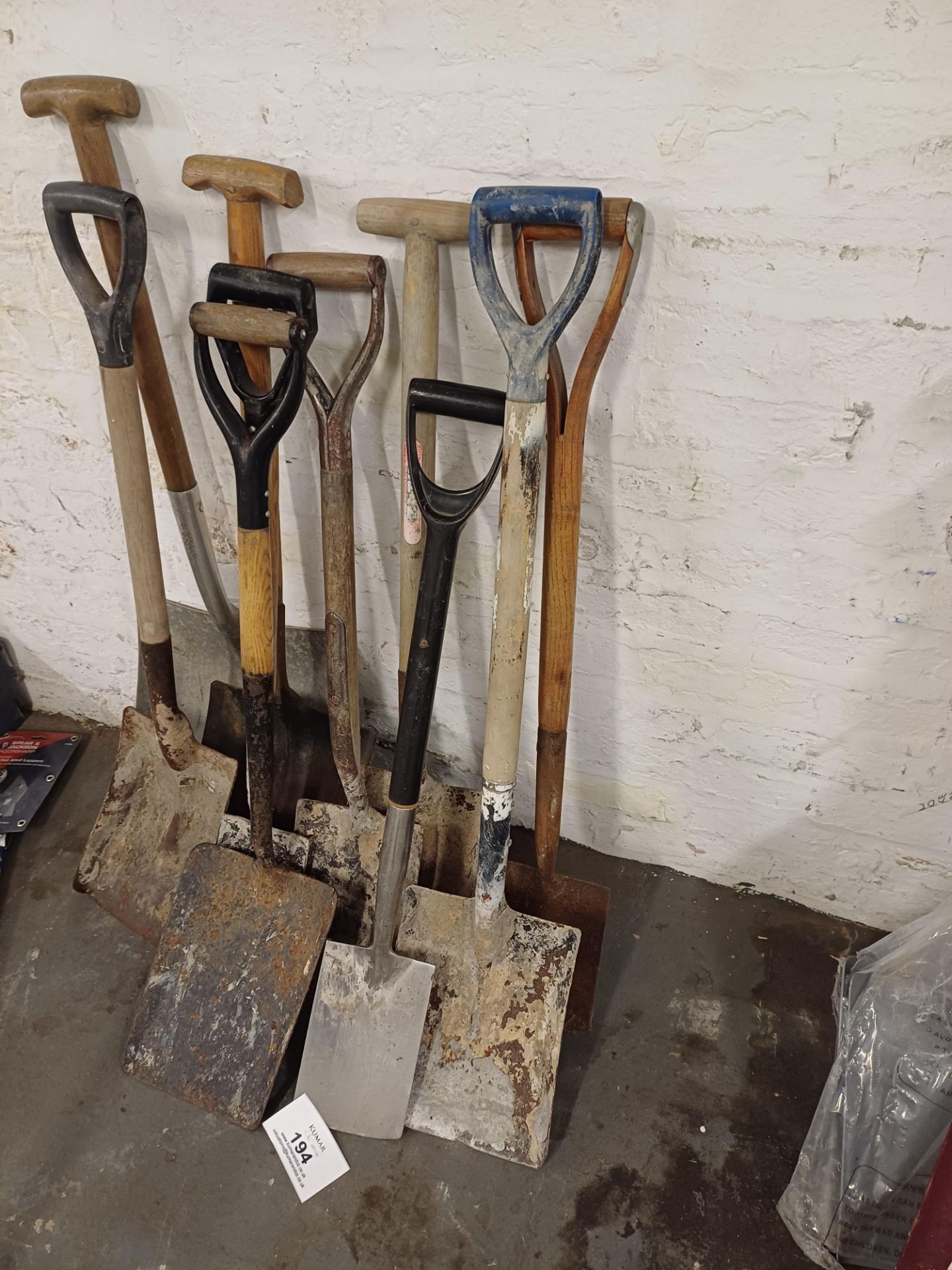 Assorment of Shovels (approx 10) - Image 2 of 3
