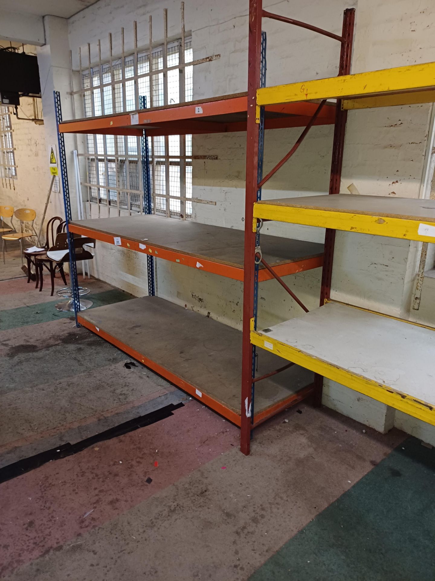 2 Bays 2 Tier Pallet Racking - Bild 4 aus 5