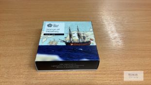 The Royal Mint Coin- Voyage of Discovery - Coin II - 1769 250th Anniversary of Captain James Cooks