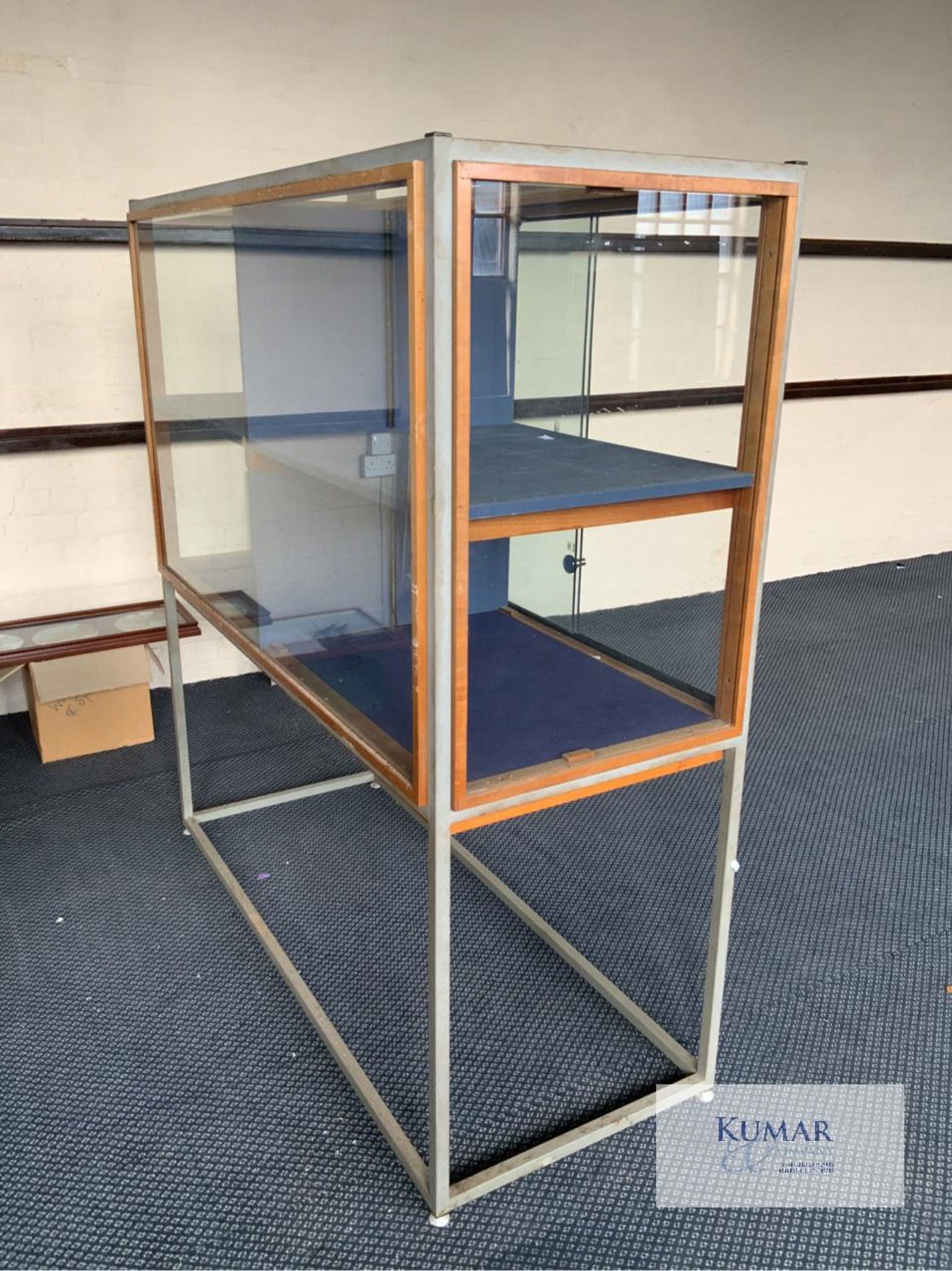 Glass Fronted Display Cabinet Located Main Sale Room 1st Floor - Image 3 of 4