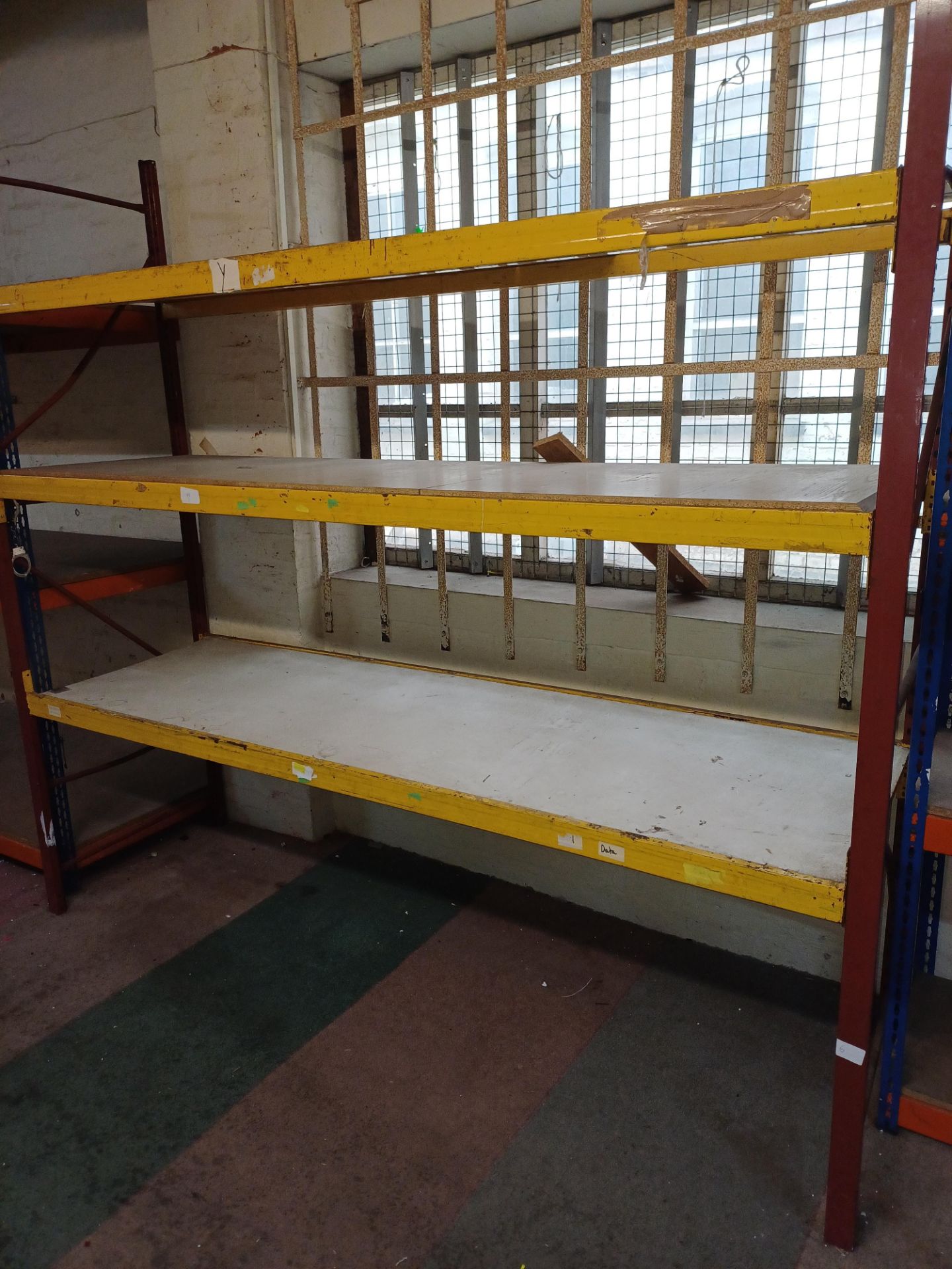 2 Bays 2 Tier Pallet Racking - Bild 3 aus 5