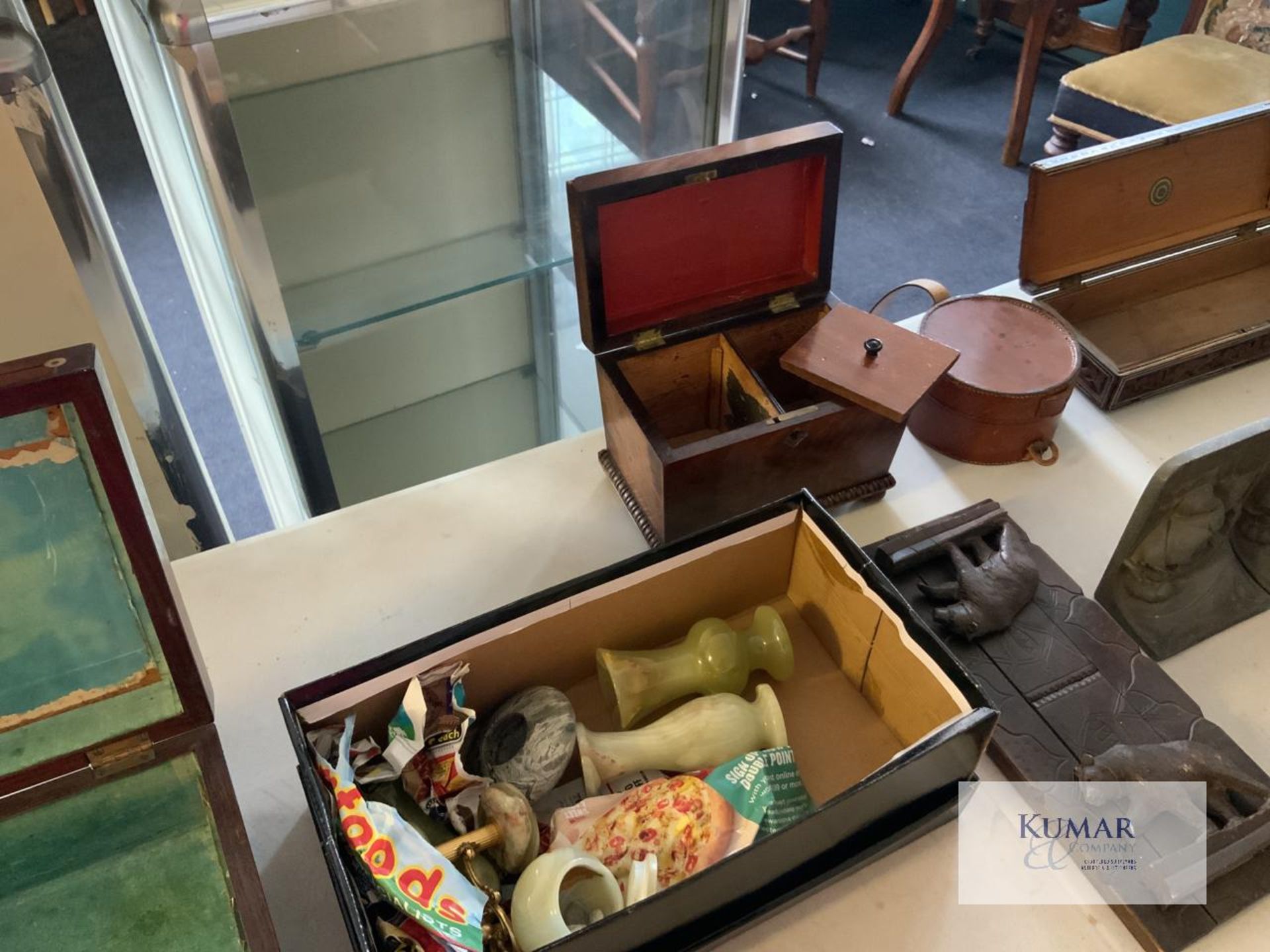 Mixed Lot of Jewellery Boxes and Accessories as shown - Image 9 of 13