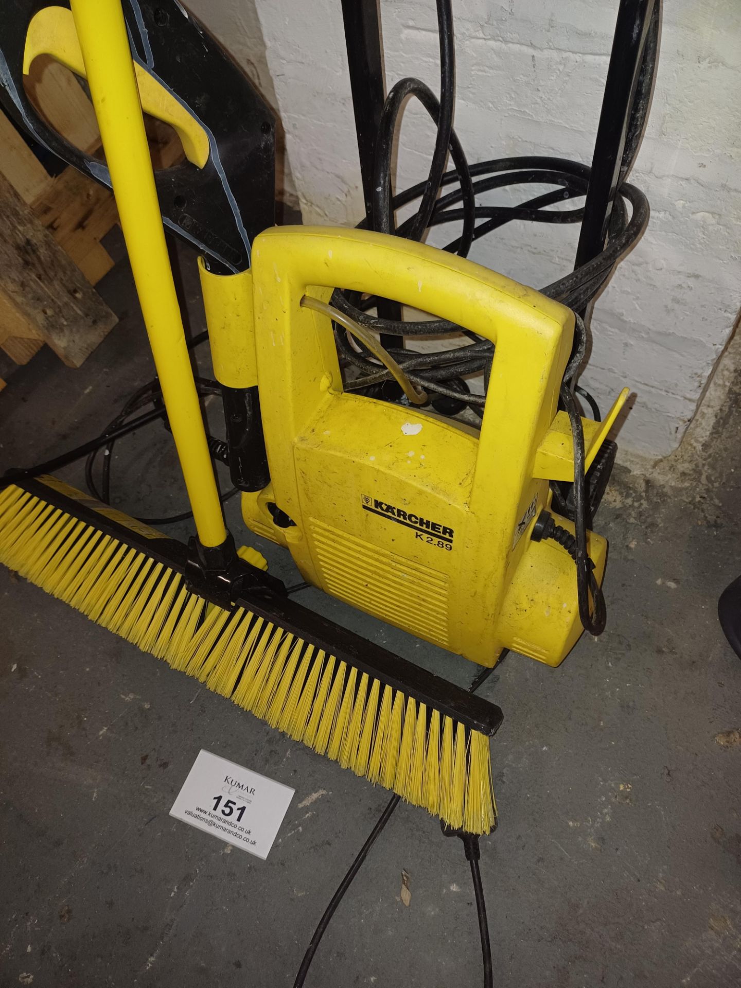 Karcher Pressure Washer K2.89 With Brush - Image 2 of 3