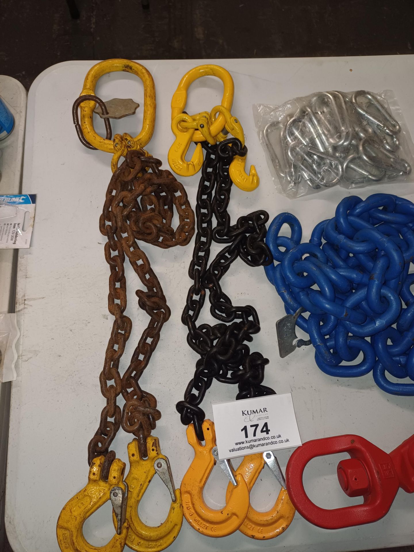 Assortment of Lifting Chains - Image 5 of 5