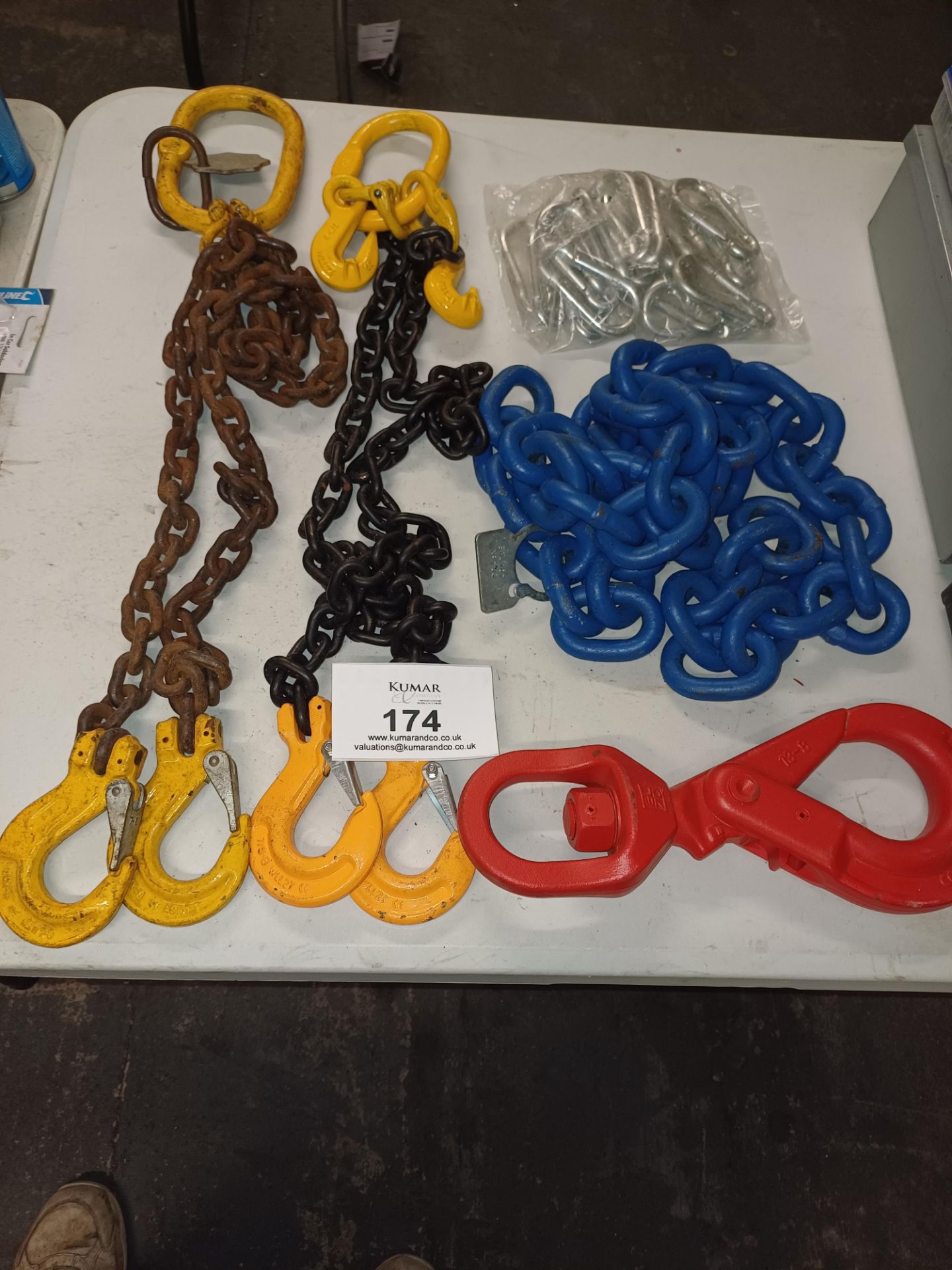 Assortment of Lifting Chains